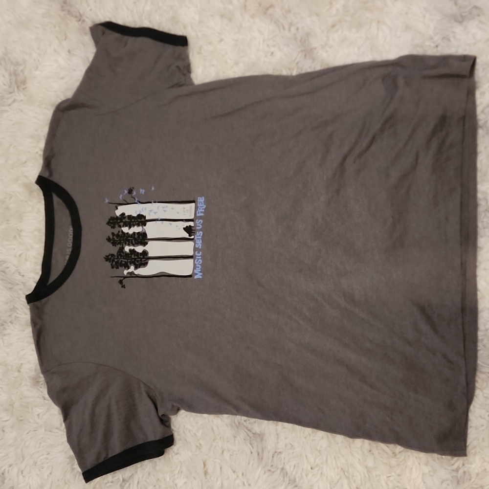 Life is good ringer tee